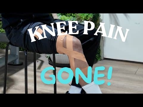 The Best Meniscus Taping Method for Knee Pain