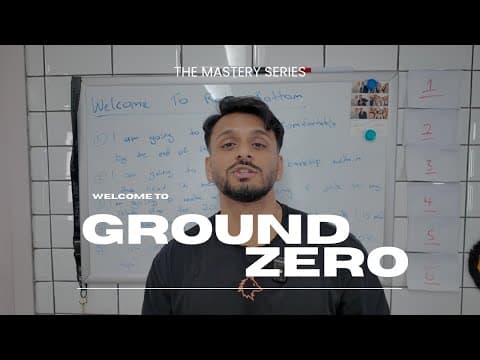 Welcome to Ground Zero | The Real Starting Point of Recovery