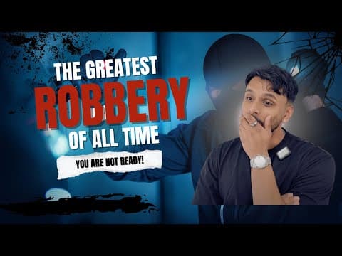 The Most Devastating Robbery of All Time… and You Did It to Yourself