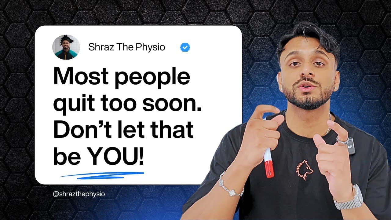 How You Do One Thing Is How You Do Everything — Starting With Rehab
